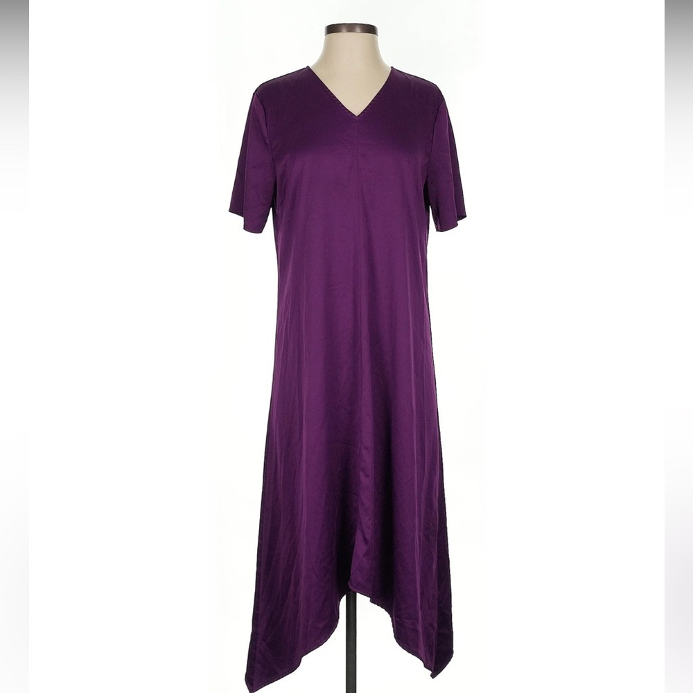 Eileen Fisher Purple dress size small